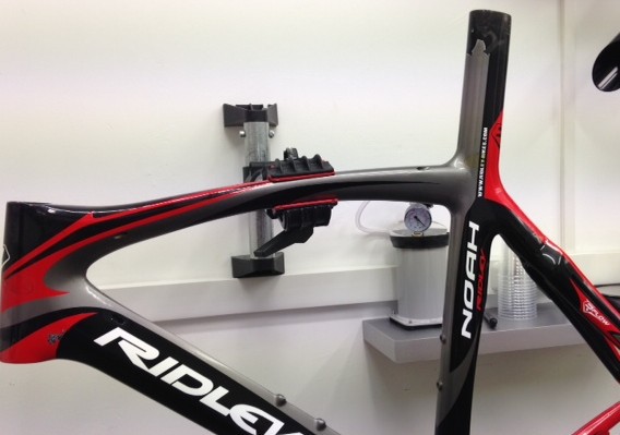 Verlengen van Integrated Seat Post Ridley Noah